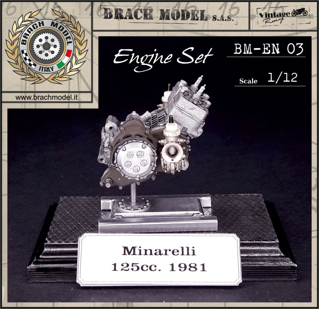 Engine Set Minarelli 125cc. 1981
